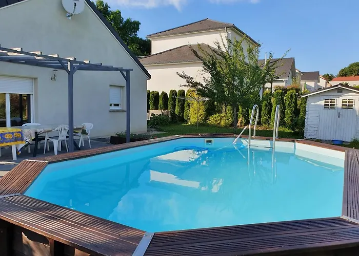 Villa Du Pic Vert 105M2 , 4 Chambres De Plain-Pied Avec Piscine A Montfaucon